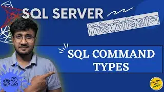 SQL Commands | DDL, DML, DQL (বাংলা) | SQL Server For Beginners - #02