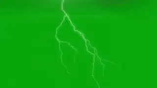 green screen thunder, 3D Animation, Ultra High Definition, 4k video
