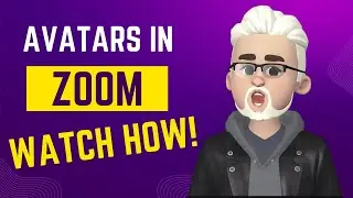 Use Avatars in Zoom Meetings - Try This!