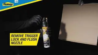 Demo - Homax Pro Grade Aerosol Wall Texture, Water-based, Orange Peel