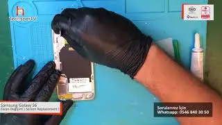 Samsung S6 Ekran Değişimi / Samsung S6 Screen Replacement