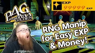 Easy EXP & Money Farming In Persona 4 Golden By Manipulating Golden Hand Encounters! (P4G)