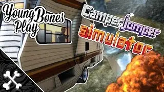 Camper Jumper Simulator Gameplay | NEW GOAT SIM?! | Young Bones Play Camper Jumper  Funny Moments