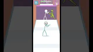 Through The Wall 🧱 Alien Dance #shortstrending