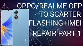 OPPO / REALME OFP TO SCATTER FILE  FLASHING PART 1 BY ||PK Mobile Software Solutions