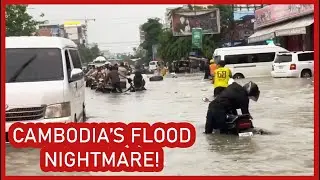 Poipet Underwater: Flash Floods Devastate Cambodia in Just 4 Hours!