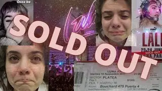 FAN de LALI LLORA por las ENTRADAS del LUNA PARK
