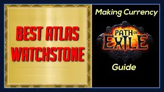 Path of Exile 3.13 - MAKING CURRENCY EP-02 - Crafting Best Atlas Watchstones - made 50ex in one day