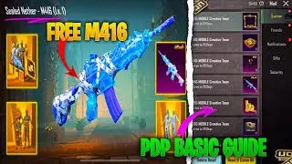 Free M416 For Everyone 🤯 | Pdp Beginner Guide 🔥