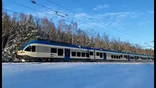 Stadler long the route Minsk -Brest
