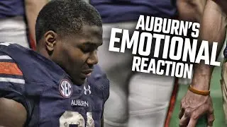 Auburn's emotional exit after SEC Championship loss