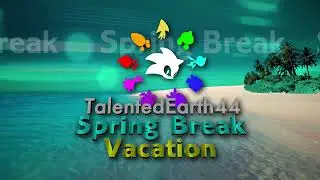 Spring Break Vacation Background
