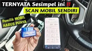 Mendadak Bisa BENGKEL‼️Cara SCAN MOBIL Sendiri dan Hapus Trouble