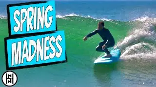 SURFING A-FRAME BARRELS IN NEW JERSEY!!