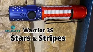 Olight Warrior 3S - Stars & Stripes