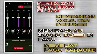 CARA MEMISAHKAN INSTRUMEN DAN VOCAL, DI ANDROID #SPLITHIT