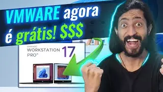 Como e POR QUÊ você DEVE criar uma máquina virtual HOJE MESMO? (VMware agora é GRÁTIS! 💲💲💲)