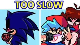 FNF : SONG TOO SLOW RERUN l ReRun Scrapped [ Sonic.exe ] [ Mod ] [ Hard ] [ Friday Night Funkin ]