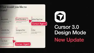 Design 10X Faster with the NEW Cursor Design Mode