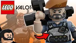 Custom BRIMSTONE Minifigure! | LEGO VALORANT