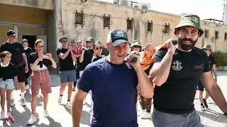 Military tour and activity - Latrun