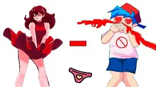 FNF GIRLFRIEND - CLOTHES + BOYFRIEND  = ? (FNF ANIMATION) l FRIDAY NIGHT FUNKIN