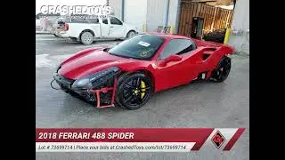 2018 FERRARI 488 SPIDER