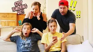 WE IGNORED OUR PARENTS FOR 24 HOURS!!