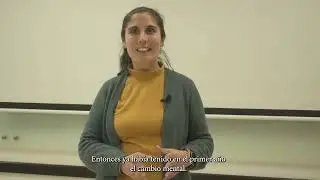 Lourdes Pereyra, egresada de la carrera de Tecnólogo en Gestión Universitaria