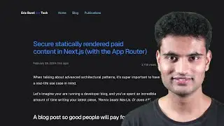 Creating paywalls on static websites?! (Read w/ Atharva Ep3)