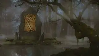 Rune Kenaz. Norse Runes.