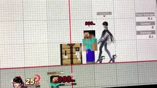 SSBU Steve glitch