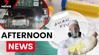 Unbelievable car crash, bird flu warning, NRL star fined | 7NEWS