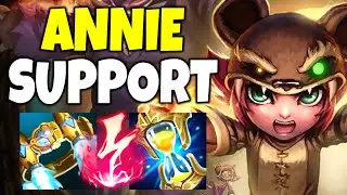 ANNIE BUT I'M A SUPPORT THAT CAN ONE SHOT THE ADC