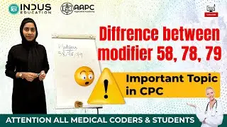 Difference between modifier 58, 78, 79 - An NB Topic In CPC