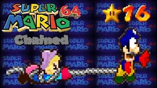 Super Mario 64 16 Star but I'm CHAINED to a FIRST-TIME PLAYER!!!