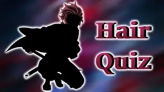 Anime Hair Quiz #1 [Anime Quiz]