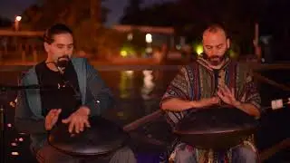 Hand Pan Jam on a Dock