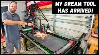 CNC Plasma Table Has Arrived! Langmuir Crossfire Pro