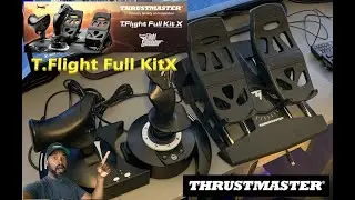 Thrustmaster T.Flight Full Kit X | Microsoft Flight Simulator | XBOX | PC | Top Gun