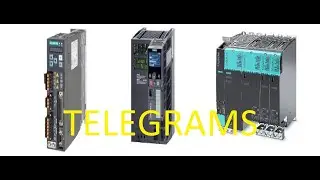 TIA Portal all TELEGRAMS for SINAMICS - telegrams (1,2,3,5,7,9,102,105,110,111)