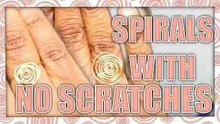 Simple Spiral Rings | How To Create Spiral Rings With NO SCRATCHES