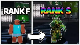 I Go From F RANK to S RANK in Roblox Hunters