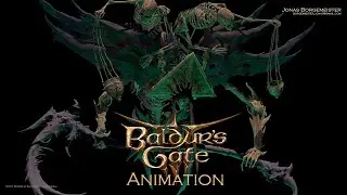 Jonas Borgemeister - BaldursGate3 - Apostle of Myrkul, Gameplay Animation