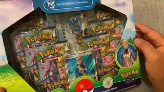 Unboxing Pokémon Go Tcg special Collection Team Mystic