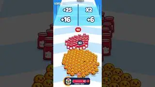 Food Run 3D Game in MAX LEVEL ( Level - 02 ) #shorts #gaming #foodrun