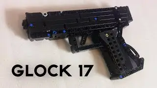 LEGO Glock 17 [Blowback Rubberband Gun]