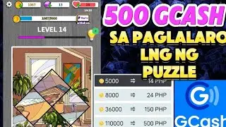 KUMITA NG 500 SA GCASH BY PLAYING WOODEN JIGSAW FUN VERY ADDICTIVE GAMES #woodenpuzzle #earningapp