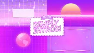 Retro 80s Synthwave intro templates created by SIMPLY INTROS!