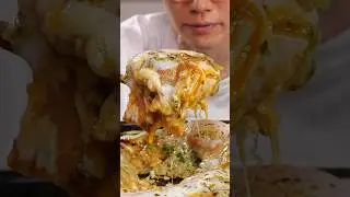 Green onion okonomiyaki #food